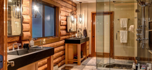 25 Ide Desain Kamar Mandi Bergaya Rustic